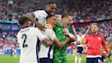 England reach Euro semi-finals after beating Switzerland on penalties | ITV News