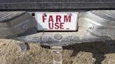 Virginia set to crack down on use of farm license plates