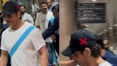 Shah Rukh Khan Makes A Starry Arrival At The Mumbai Airport After Hosting IIFA 2024 | Watch - News18