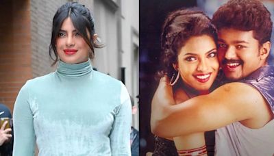 Did you know Priyanka Chopra practiced dance steps all day to keep up with Vijay in her debut film ‘Thamizhan’? - Times of India
