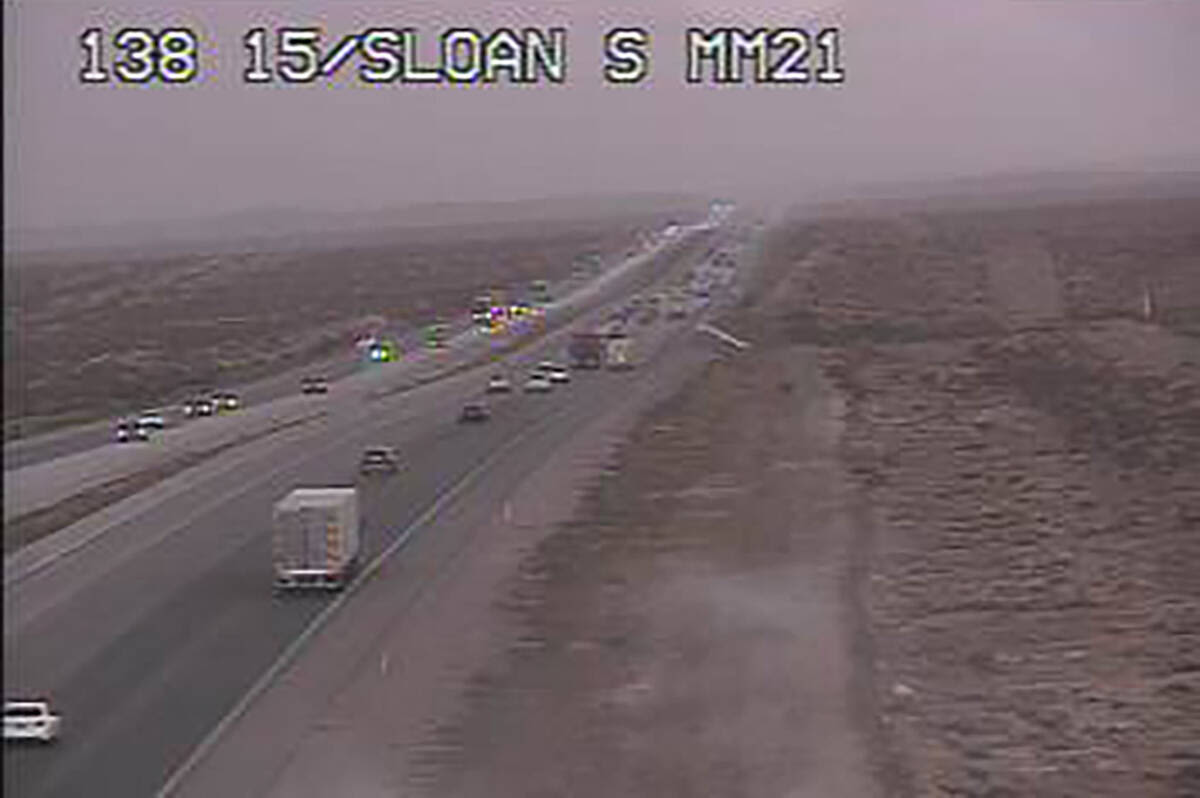 Storms popping up in southwest Las Vegas, flash flood warning near Jean