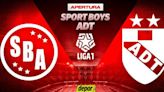 Sport Boys vs. ADT EN VIVO vía GOLPERU: transmisión por el Torneo Apertura