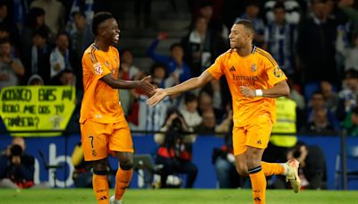 Vinícius Júnior y Kylian Mbappé rinden dividendos para el Real Madrid - La Opinión