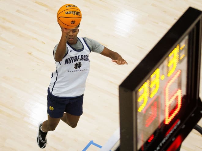 Notre Dame's Markus Burton ramps up his game after NBA Draft withdrawal