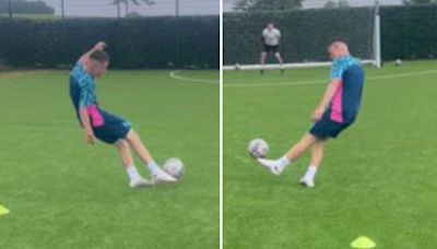 Rooney's son shows off skills as fans gush 'he could be better than his dad'