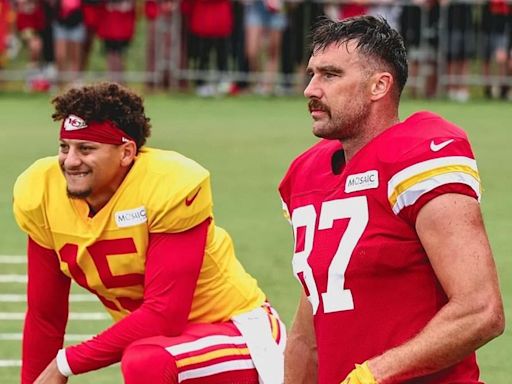 Kelce returns to Chiefs practice after 'comforting Taylor Swift'