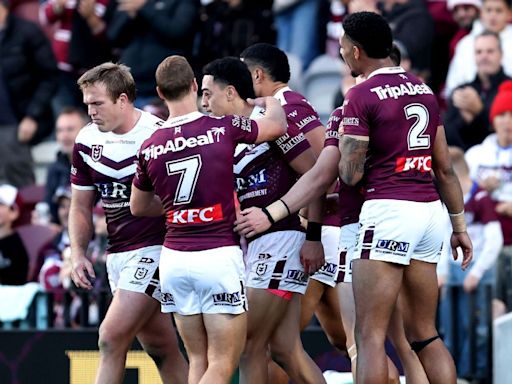 Brooks on brink of first finals after big Manly win