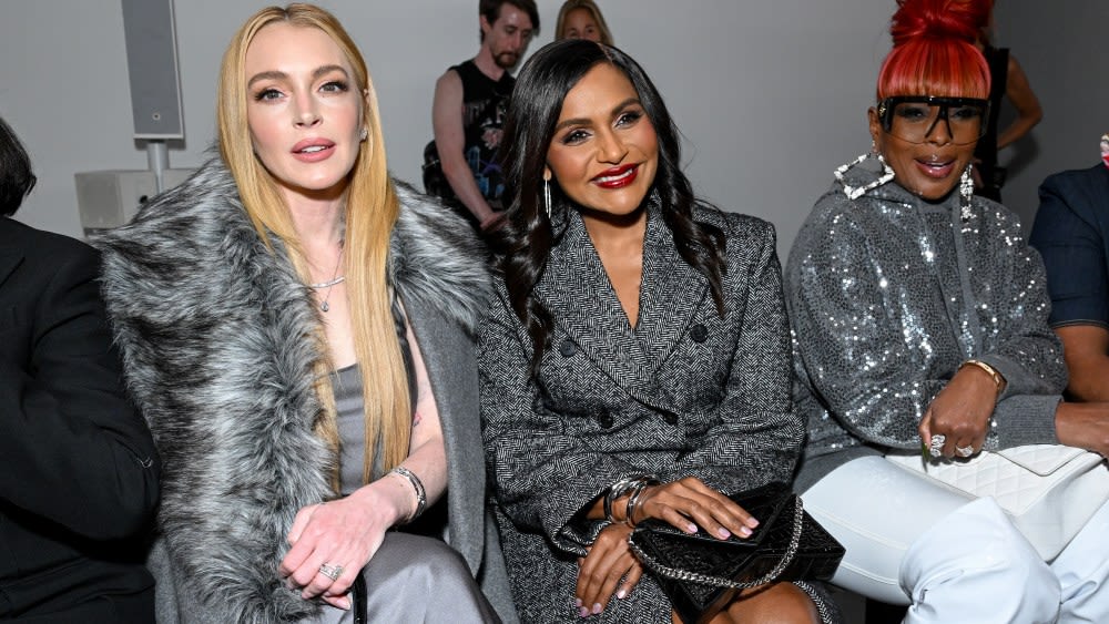 Celebrities Front Row at Michael Kors Spring 2025: Mary J. Blige, Olivia Wilde and More