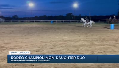 Green Country Mother-daughter duo trailblazes in rodeo competitions