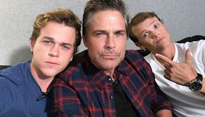 Meet Rob Lowe's two lookalike sons John Owen and Matthew — the striking family in photos