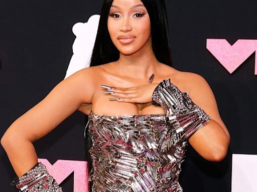 Pregnant Cardi B Reveals the Secret of How She Hid Her Baby Bump - E! Online