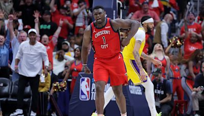 Zion Williamson won't play in Pelicans play-in game Friday because of hamstring injury