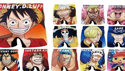 Dedicated One Piece Fans Can Now Dress Themselves in Underwear Covered in the Straw Hats' Faces - IGN