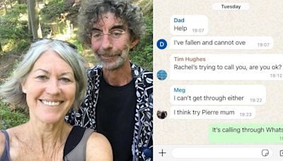 British doctor's worrying messages to family Whatsapp group before he vanished