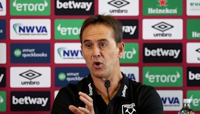 Julen Lopetegui excited about 'big potential' as new West Ham era begins