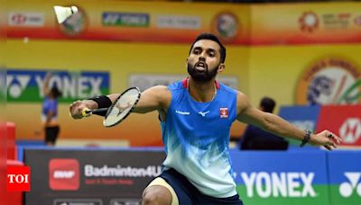 'Need for speed': Ace shuttler HS Prannoy targets increased court speed at Paris Olympics | Paris Olympics 2024 News - Times of India