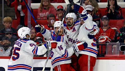 Rangers reach Eastern Conference Final with 5-3 win over Hurricanes in Game 6