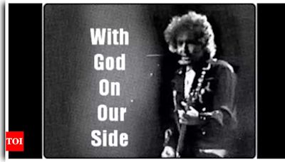 Bob Dylan's ‘With God on Our Side’: A timeless critique of war and morality | World News - Times of India