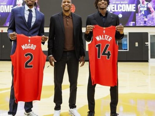 Raptors sign three 2024 draft picks | Globalnews.ca
