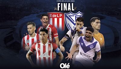 Estudiantes vs. Vélez, por la final de la Copa de la Liga: horario, cómo ver y posibles formaciones