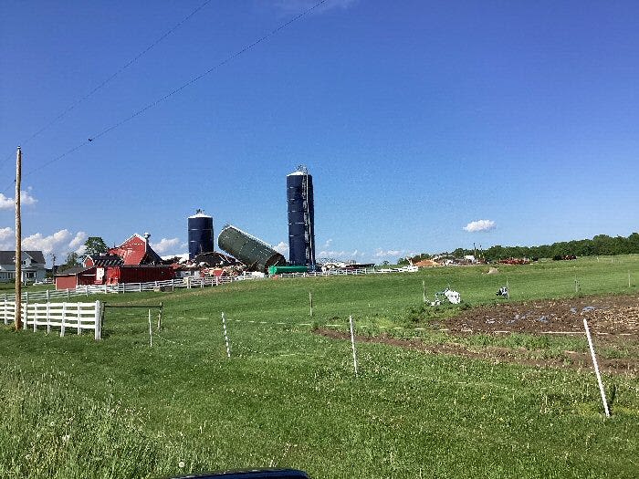 National Weather Service confirms 4 more tornadoes touched down Tuesday night in Clark County