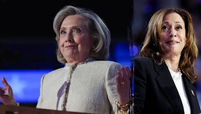 Hillary Clinton says it's a 'double standard' to ask Harris about her policies