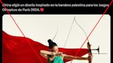 El uniforme de china en París-2024 es rojo y blanco y no guarda relación con la bandera palestina