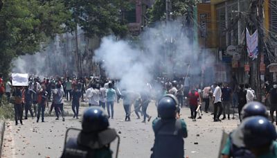 Bangladesh security forces fire bullets and sound grenades as protests escalate