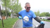 Volunteers pick up litter and build beds in Rotary Day of Service - Riverhead News Review