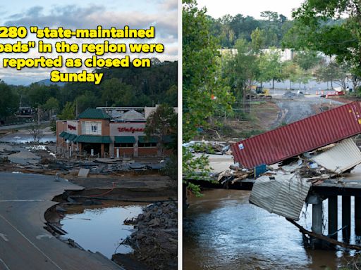 "They’ve Never Seen Anything Like This Before": 15 Photos That Show How Badly Asheville, North Carolina Was Hit By Helene