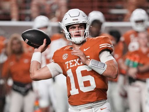 Arch Manning, nephew of Peyton and Eli, stars with five touchdown game and leads Texas Longhorns to huge win