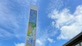 Marshall library's 26-foot chimney swift tower showcases local artist, tells birds' tale