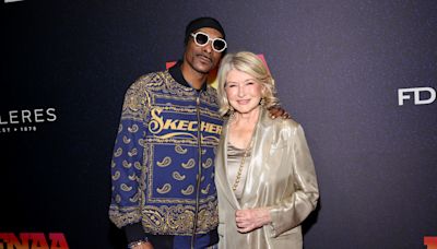 Snoop Dogg Surprises Martha Stewart With Cookie Monster for Her Birthday at the Paris Olympics