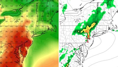 NJ weather: Cooler temperatures for most, noisy thunderstorms possible