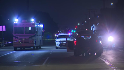 Oxnard police shoot allegedly armed man walking through traffic