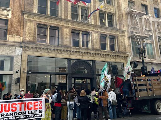 Protesters rally outside Philippine consulate in San Francisco to condemn President Marcos Jr.
