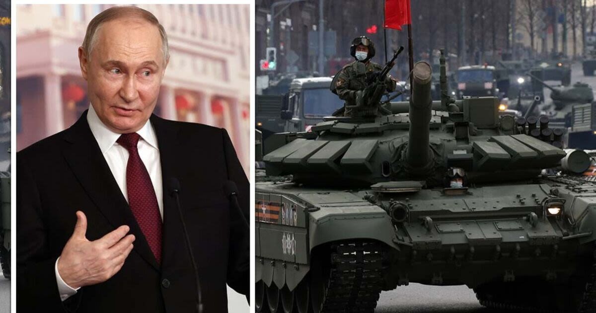 Vladimir Putin's main battle tank hit with humiliating problem