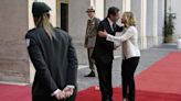 Meloni recibe a Herzog en Roma, "preocupada por la situación humanitaria en Gaza"