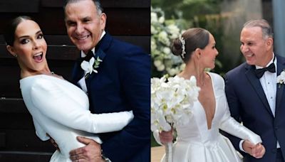 Así se vivió la boda de Sharis Cid y Pete Canavati, luego de 3 años de noviazgo