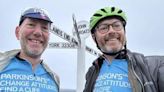 Friends cycle UK length for parents with Parkinson's