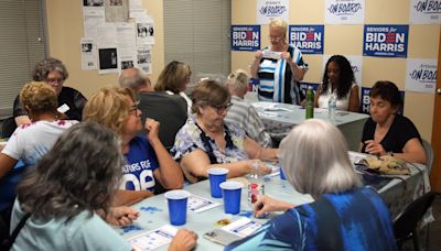 Biden campaign and Jill Biden launch outreach to older voters with bingo nights and pickleball games