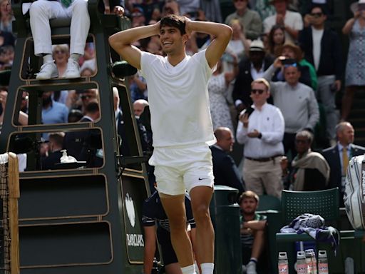 Carlos Alcaraz se adueñó de una marca que solo Roger Federer había logrado durante la Era Abierta