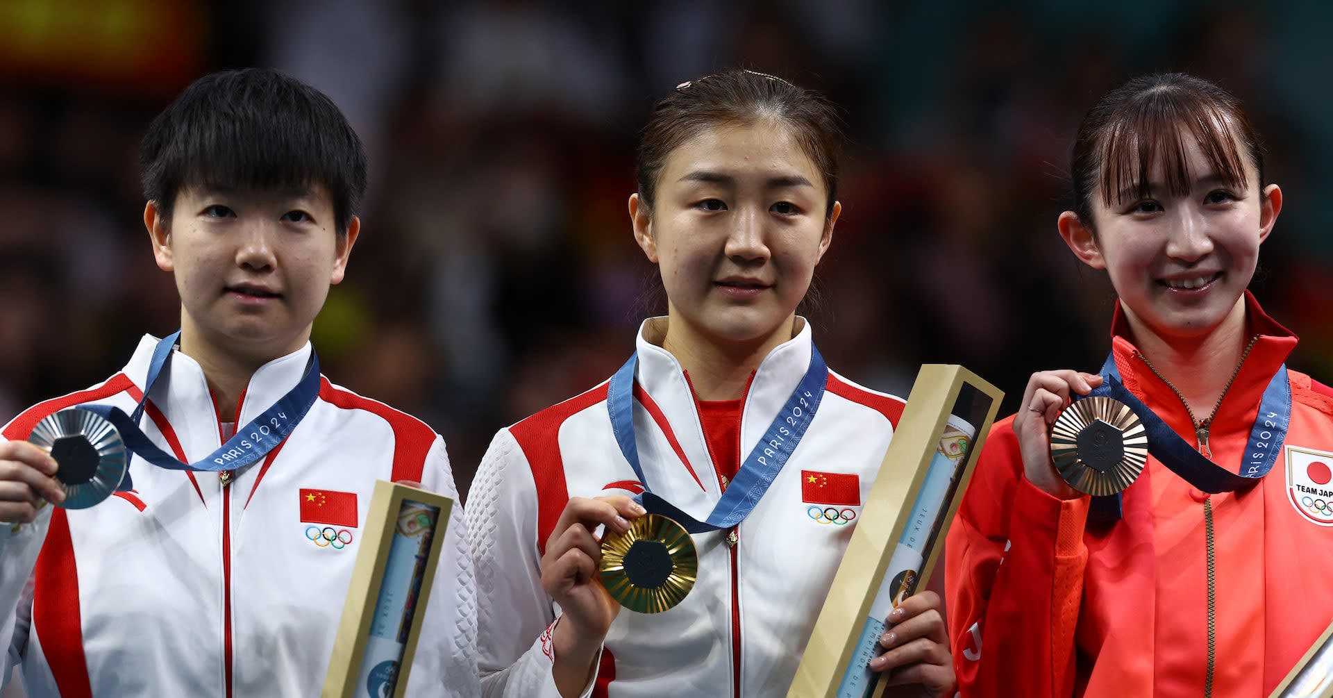 Table tennis: China's Chen beats teammate Sun again to defend women's singles title