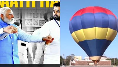Social Buzz: EC goes up in the air for voter awareness, Cong takes Prajwal Revanna route to attack ‘Modi ka Parivaar’ and more