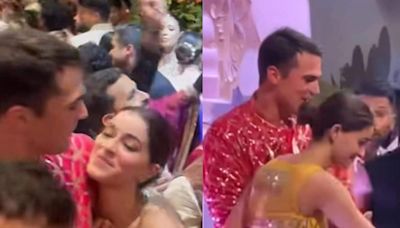 Ananya Panday Cozies Up With Mystery Man As He Holds Her Close In Anant Ambani's Baraat; See Viral Photos - News18