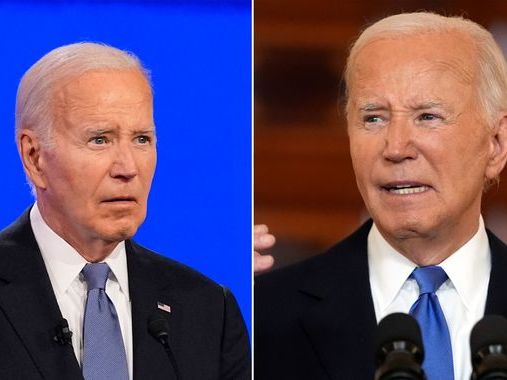 Donald Trump appears to mock Joe Biden over 'fake tan' claims