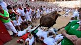 Spain's running of the bulls: 1 person gored in Pamplona