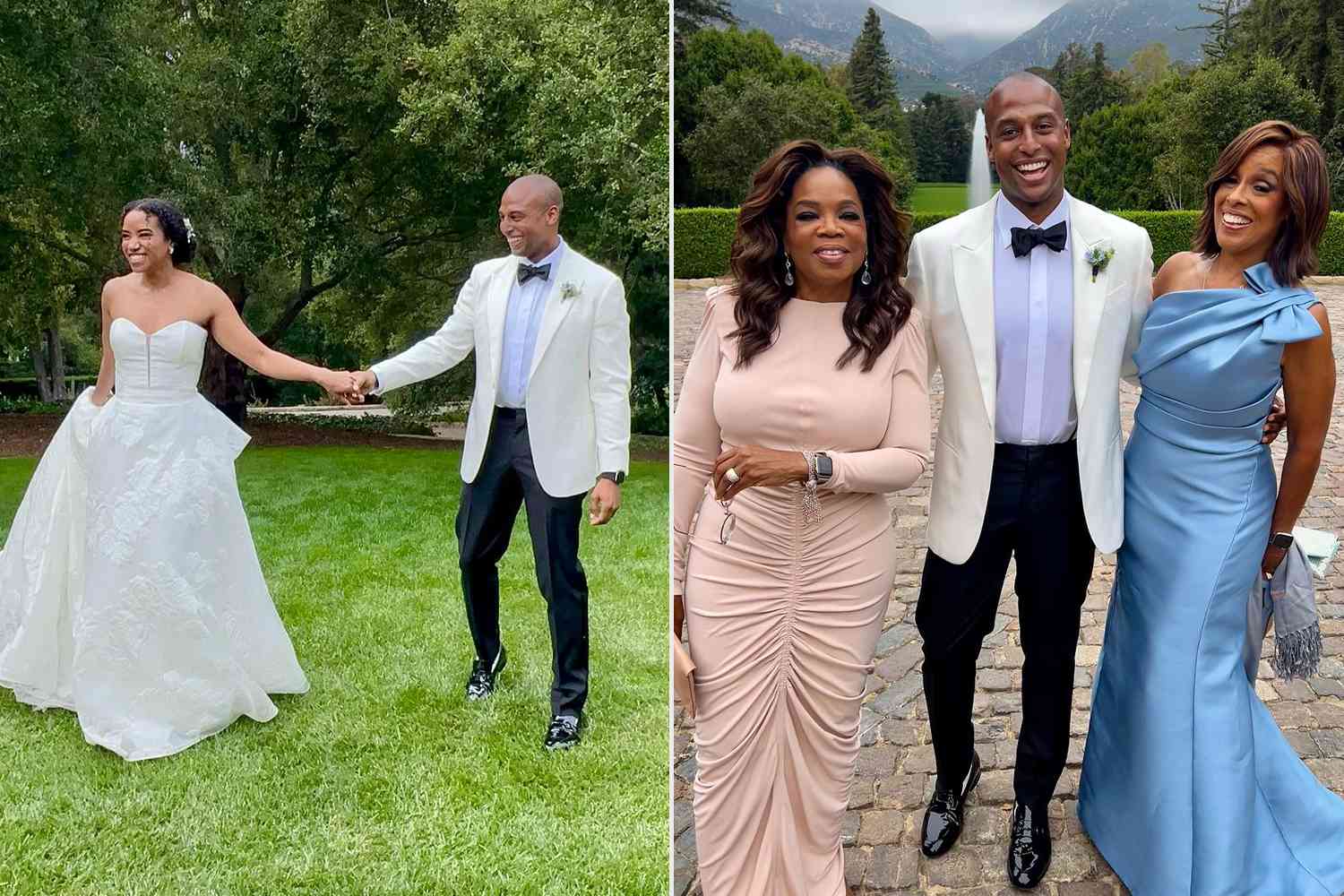 Gayle King Shares Candid Photos from Son William Bumpus Jr.'s ‘Spectacular Family Wedding’ at Oprah's House
