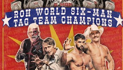 Dustin Rhodes y The Von Erichs se proclaman nuevos Campeones Mundiales de Tríos de ROH