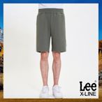 【X-LINE】Lee 男款 側邊條輕便休閒短褲 軍綠